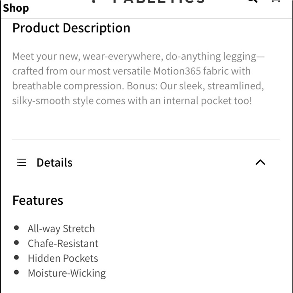Fabletics Anywhere High Waisted Leggings - Picture 3 of 6